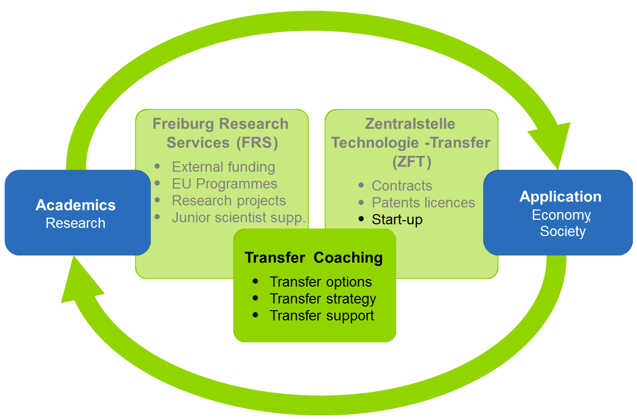 Graphik Transfercoaching engl.